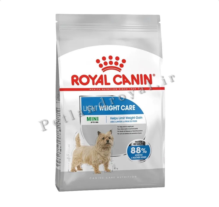 غذای خشک سگ مینی لایت ویت کر رویال کنین (Royal Canin Mini Light Weight Care) وزن 3 کیلوگرم